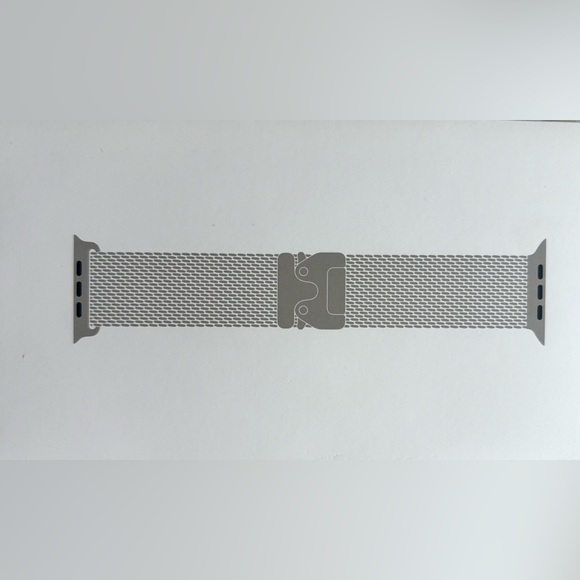 Apple iWatch 49mm NATURAL Titanium Milanese Loop size "L" for UltraII Sealed,NEW - Picture 10 of 14